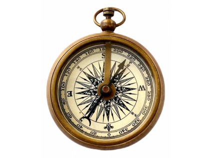 Kompas mosazný Ø 5,5 cm 8572