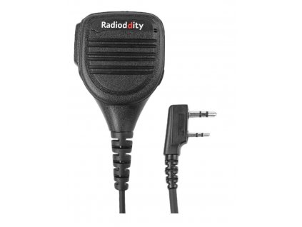 Radioddity RD-203 voděodolný externí mikrofon Baofeng/TYT/Kenwood IP54