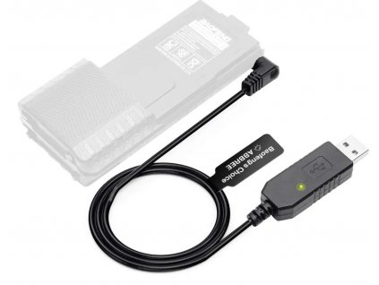 USB nabíjecí kabel pro akumulátor Baofeng UV-5R 3800 mAh Li-Ion
