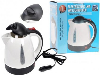 Varná auto konvice 24V 250W kulatá