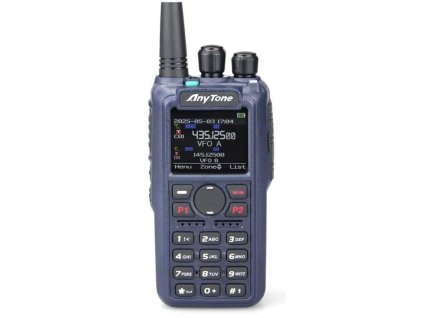 ANYTONE AT-D890UV dualband DMR, AIR RX, GPS, APRS, Bluetooth