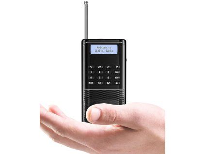 Raddy RD23 – kapesní DAB/DAB+ rádio s Bluetooth a USB-C