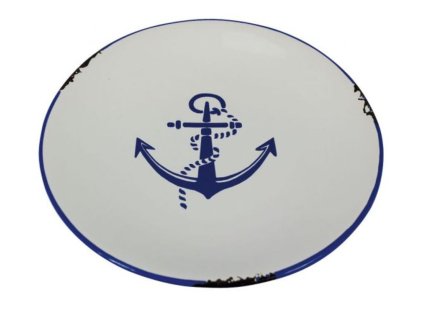 Talíř s kotvou 20 cm 3938