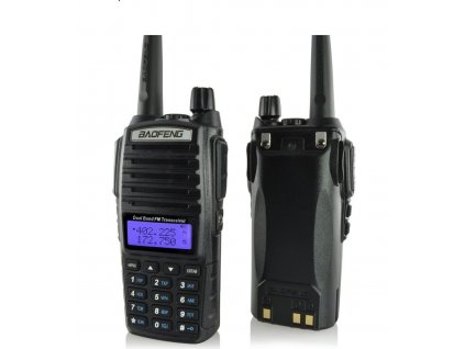 BAOFENG UV-82 HP 8W + HF sada + Naprogramováno