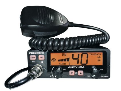 President ANDY AM/FM ASC 12/24V + doprava zdarma