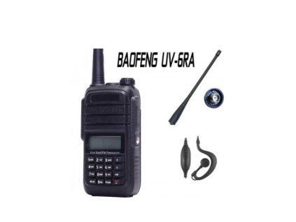 BAOFENG UV-6RA dualband VHF/UHF + HF sada