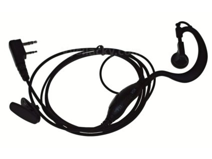 Náhlavní sada mic MT102 G3 lehká sada Kenwood Baofeng TYT