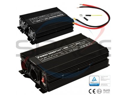 Měnič napětí 24V/230V 1500W (3000W)