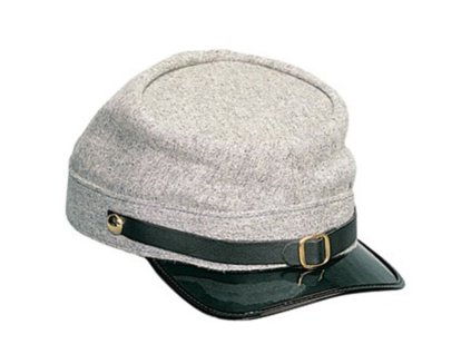 Čepice CIVIL WAR US Confederate Army ŠEDÁ