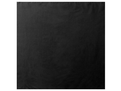Šátek 55 x 55 cm pevný ČERNÝ