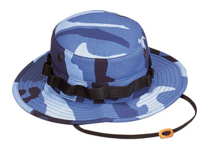 Klobouk BOONIE SKY BLUE
