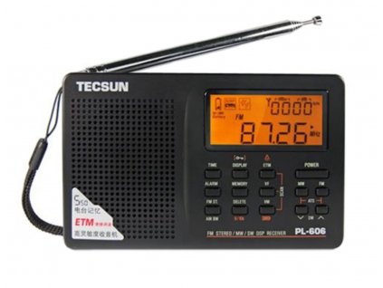 Tecsun PL-606 přijímač