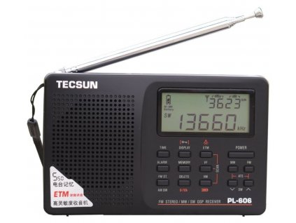 Tecsun PL-606 přijímač