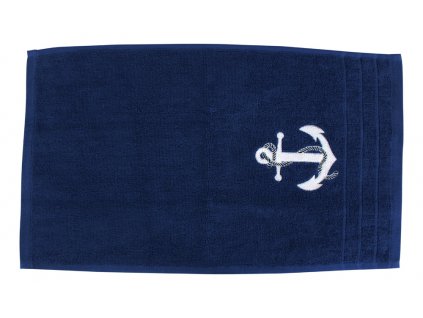Ručník námořnický SEA-CLUB pro hosty 30 x 50 cm tmavě modrý