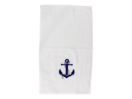 Ručník námořnický SEA-CLUB pro hosty 30 x 50 cm bílý