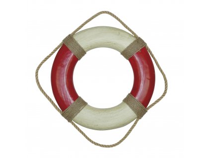 Záchranný kruh dekorační vintage Ø 36cm 5578