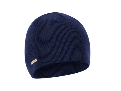 Čepice URBAN BEANIE Merino MODRÁ