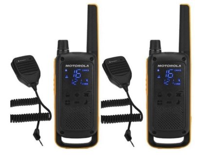 MOTOROLA TLKR T82 Extreme RSM 2 ks, žlutá/černá, IPx4