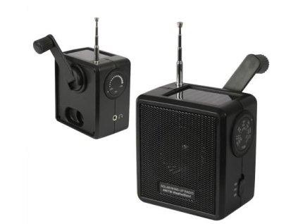 Rádio solární s dynamem