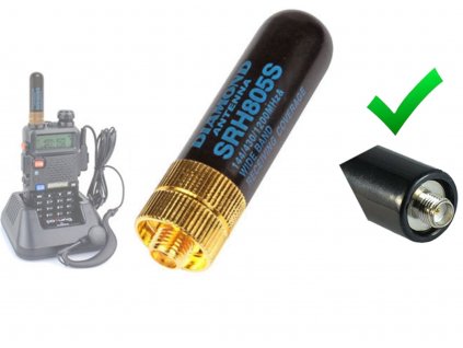 Dualband anténa SRH 805 SMA female