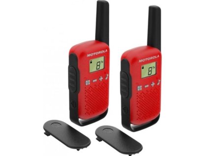 MOTOROLA TLKR T42 2ks červená