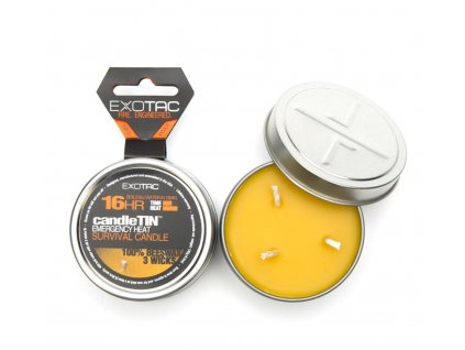 Svíčka EXOTAC candleTIN™ HOT velká