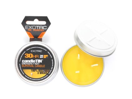 Svíčka EXOTAC candleTIN™ SLOW velká