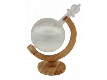 Bouřková sklenička - Stormglas ve tvaru koule 21,5 cm 5974