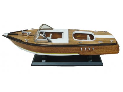 Model lodě - italský sportovní člun 50 cm