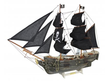 Model lodě - pirátská plachetnice 78 cm