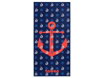 Rychleschnoucí osuška SAILOR NEW 70 x 140 cm