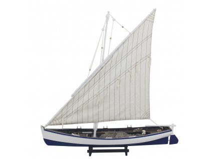Model modrého rybářského člunu 60 cm 5187