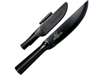 Nůž BUSHMAN SK-5 s křesadlem a plastovým pouzdrem