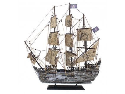 Model lodě - pirátská plachetnice 50 cm
