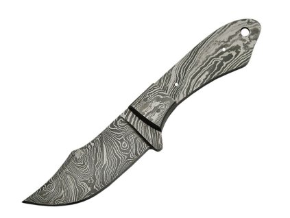 Nůž s pevnou čepelí DAMASCUS polotovar