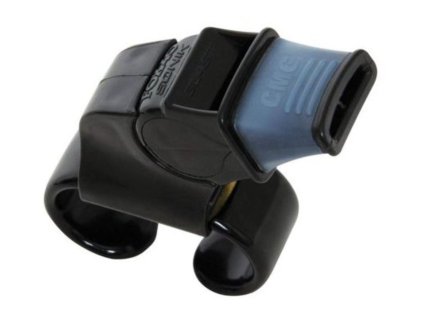 Píšťalka SONIK BLAST® CMG® FINGERGRIP plastová ČERNÁ