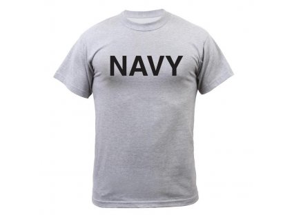 Originální triko US NAVY WWII vintage šedé