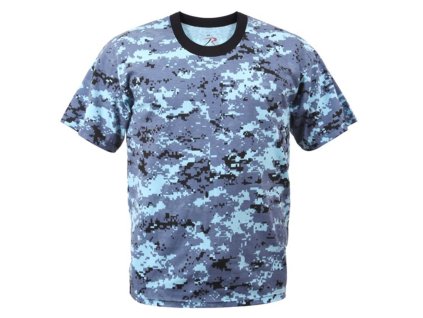 Triko SKY BLUE CAMO DIGITAL