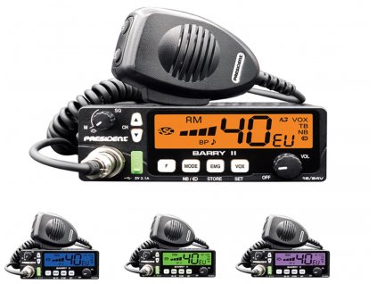 President BARRY II+ FM ASC 12/24V VOX