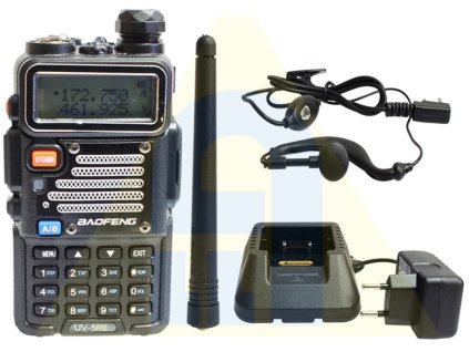 Baofeng UV-5RE + Naprogramováno