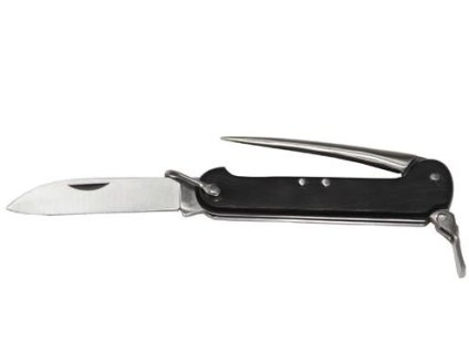 Nůž zavírací BW MARINE/MECHANIK s bodcem ČERNÝ