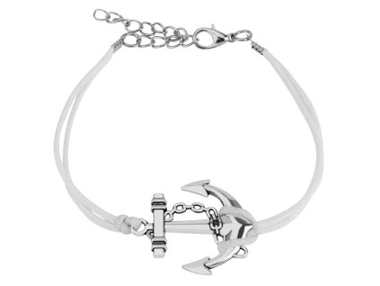 Náramek s kotvou NR1131-WH