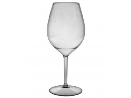 Nerozbitná sklenice na víno- plastová sklenice Wine Big 510 ml ČIRÁ