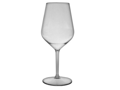 Nerozbitná sklenice na víno - plastová sklenice Wine VIP 47cl 470 ml ČIRÁ
