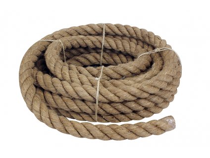 Lano délky 10 m a průměru 30 mm