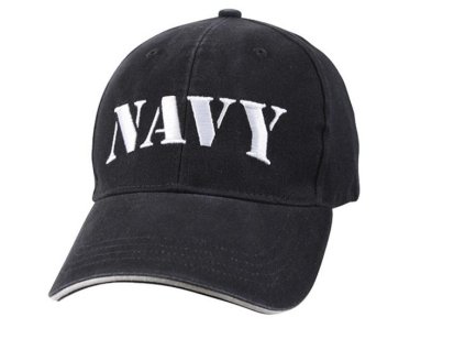 Čepice NAVY BASEBALL vintage TMAVĚ MODRÁ