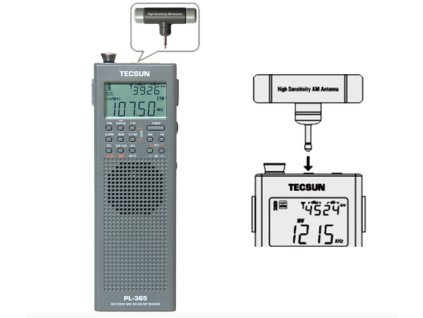 Tecsun PL-365 Grey