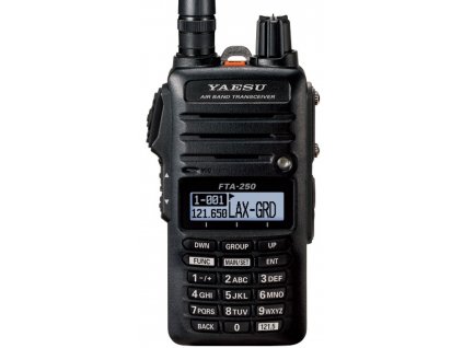 YAESU FTA-250L kompaktní ruční AIRBAND radiostanice (8.33 kHz)