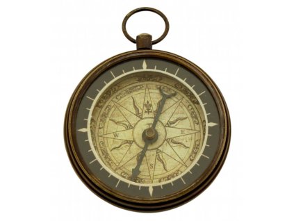 Kompas mosazný ANTIK Ø 5,5 cm 8565