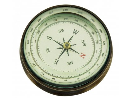 Kompas mosazný ANTIK Ø 8 cm 8567